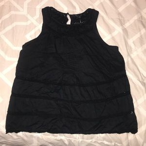 Black/ Navy blue tank top